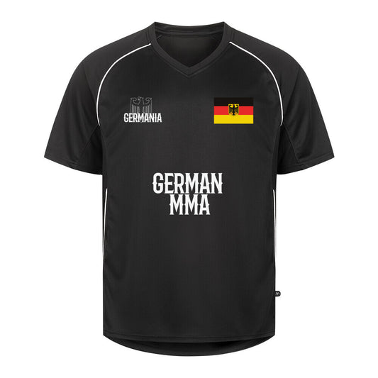 German MMA Trikot Schwarz