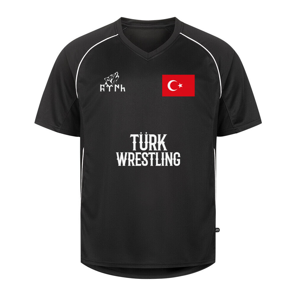 Türk Wrestling Trikot Schwarz