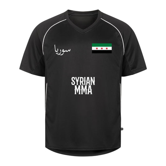 Syrian MMA Trikot Schwarz