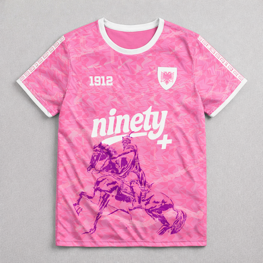 Ninety+ Essential "Albania" Jersey Pink {Limited Edition}
