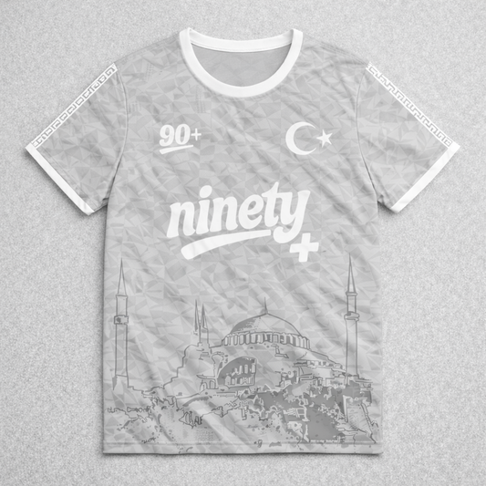 Ninety+ Essential "Türkiye" Jersey Grey {Limited Edition}